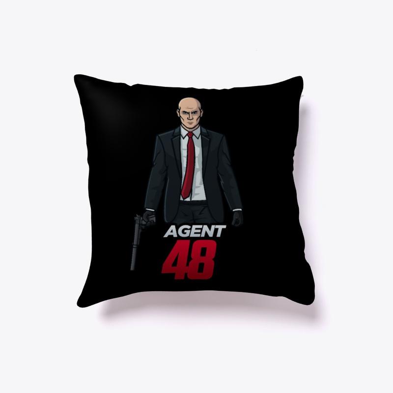 Agent 48 Pillow