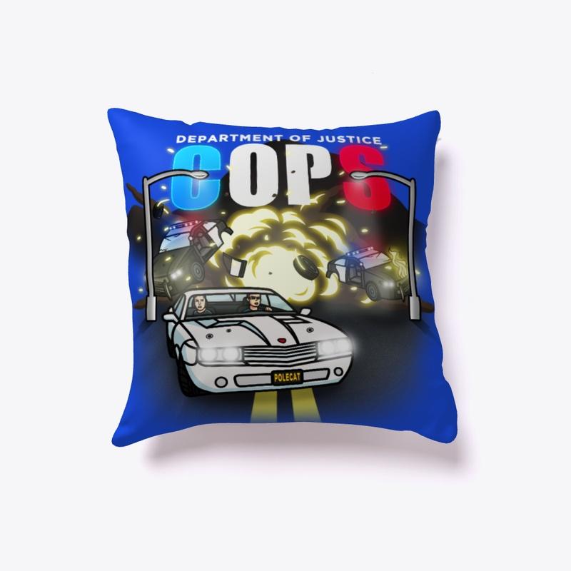 Dept. of Justice Cops Pillow